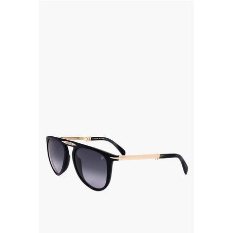 David Beckham Black Polyamide Sunglass