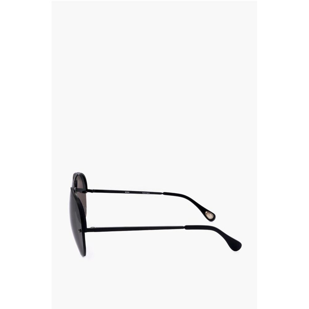 Linda Farrow Black Titanium Sunglass