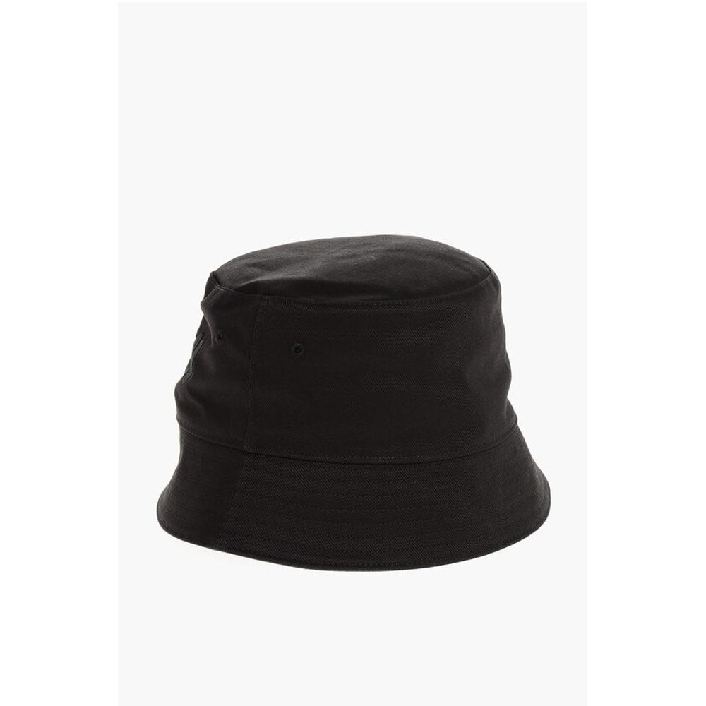 Alexander McQueen Black Cotton Hat
