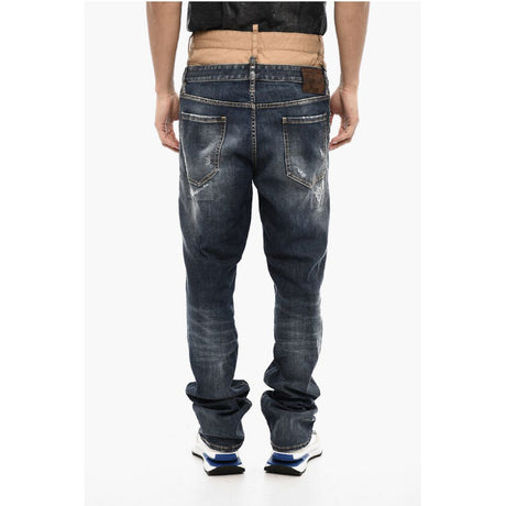 Dsquared² Blue Cotton Jeans Denim