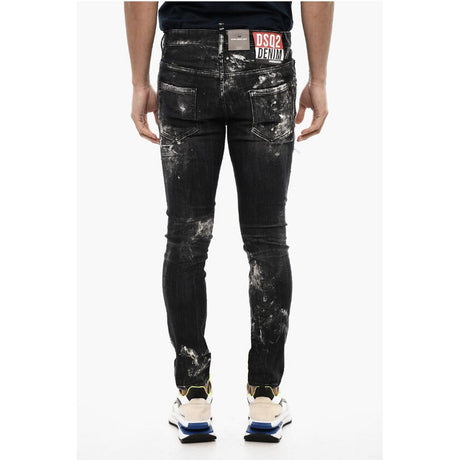 Dsquared² Gray Cotton Jeans Denim
