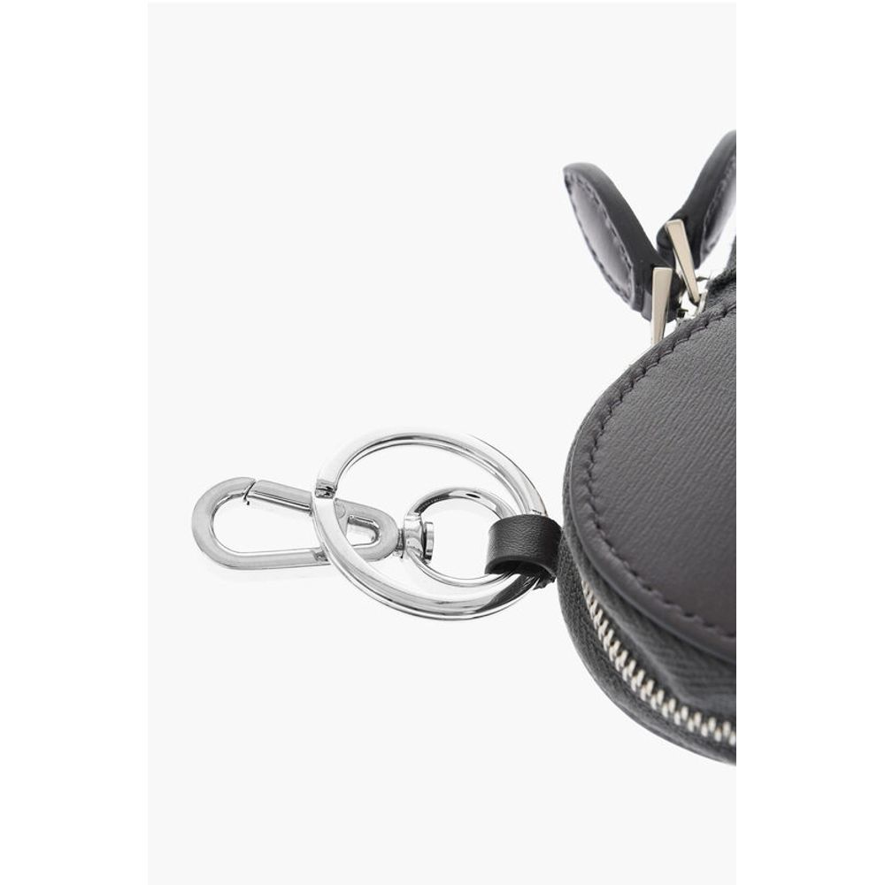 Alaïa Gray Calfskin Wallet