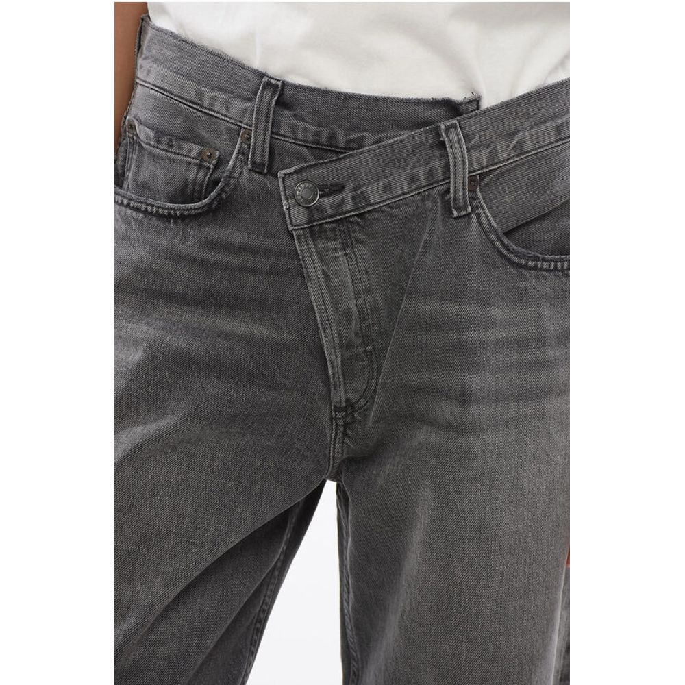 Agolde Gray Cotton Jeans Denim