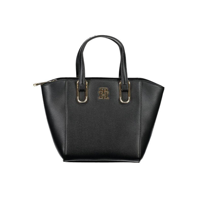 Tommy Hilfiger Black Polyethylene Handbag - Hilstor