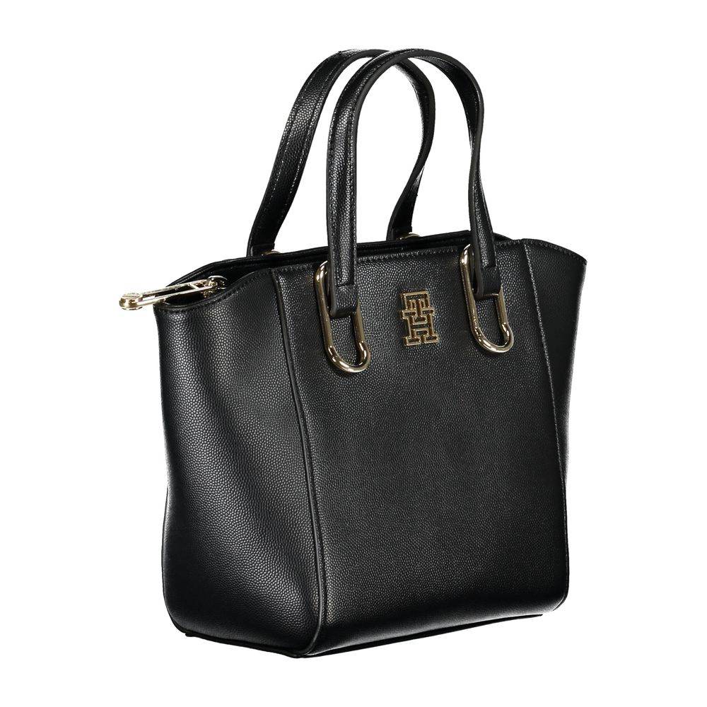 Tommy Hilfiger Black Polyethylene Handbag - Hilstor
