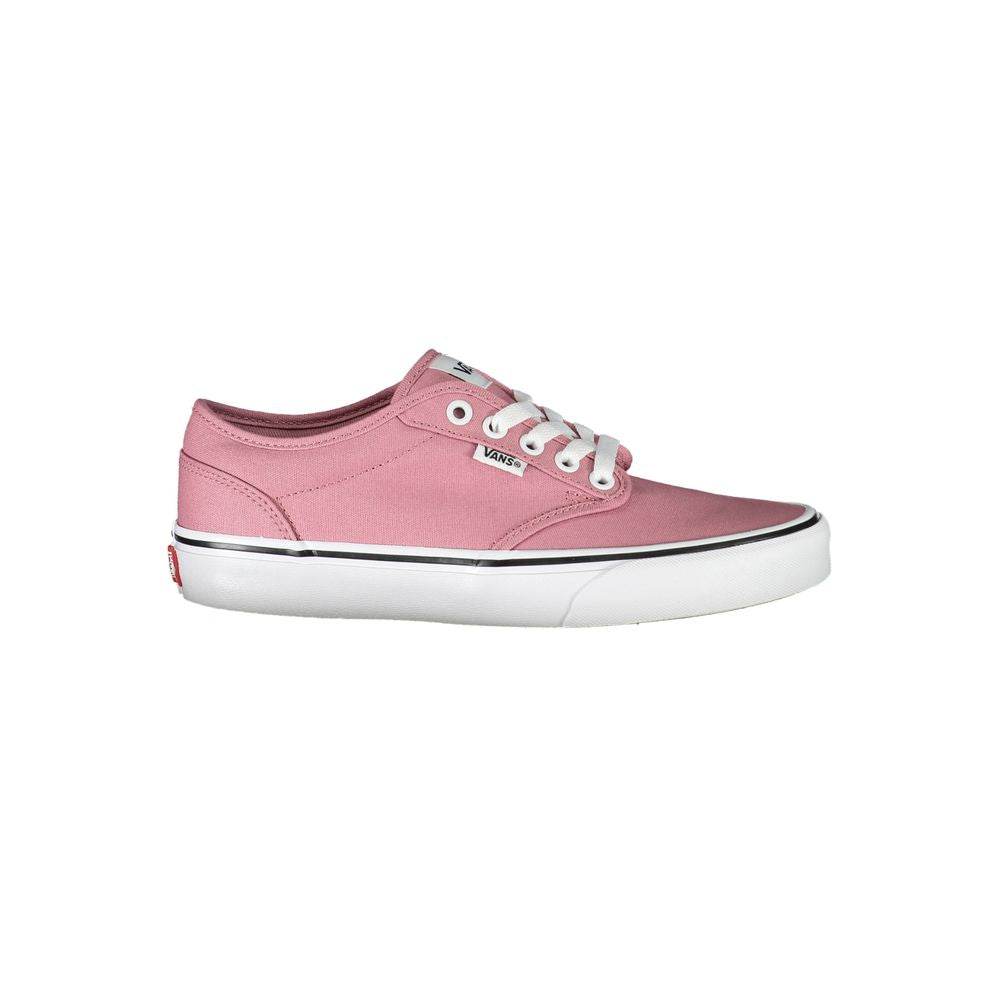 Vans Chic Pink Sneakers with Contrast Laces - Hilstor