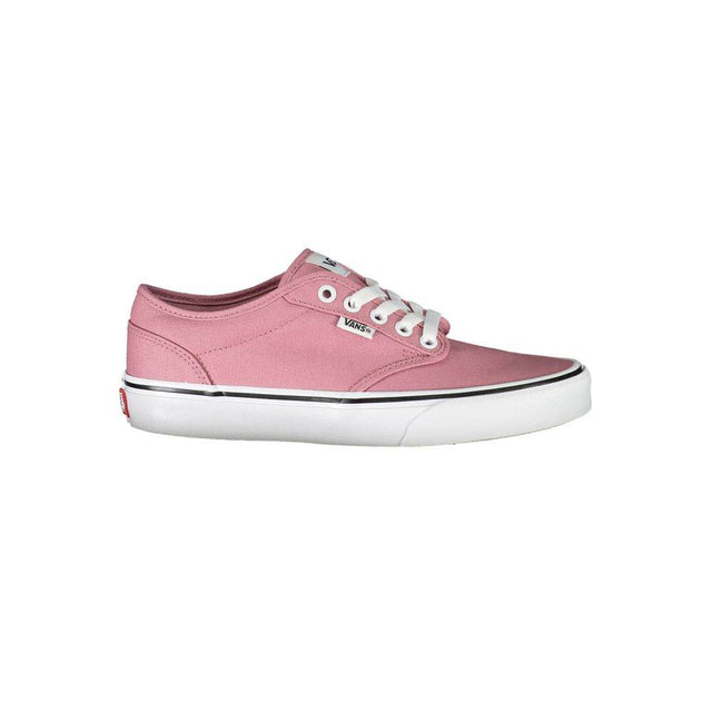 Vans Chic Pink Sneakers with Contrast Laces - Hilstor