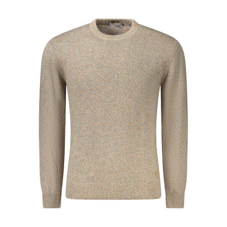 Guess Jeans Beige Cotton Men Sweater - Hilstor