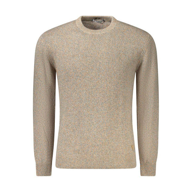 Guess Jeans Beige Cotton Men Sweater - Hilstor