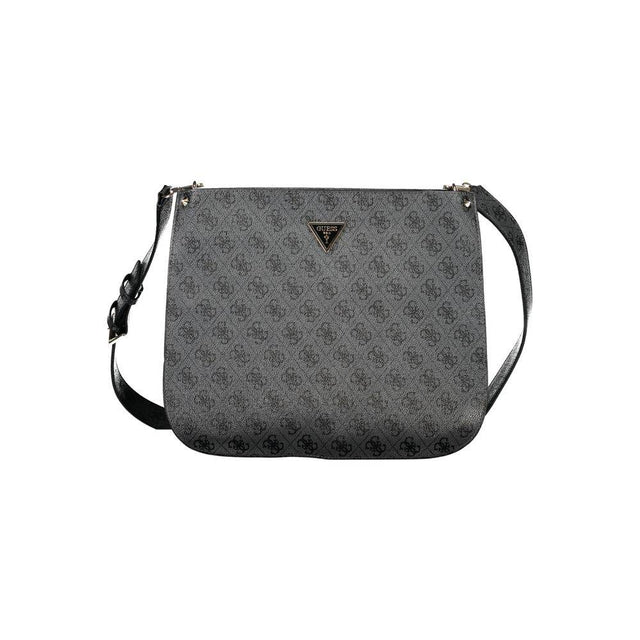 Guess Jeans Black Polyethylene Handbag - Hilstor