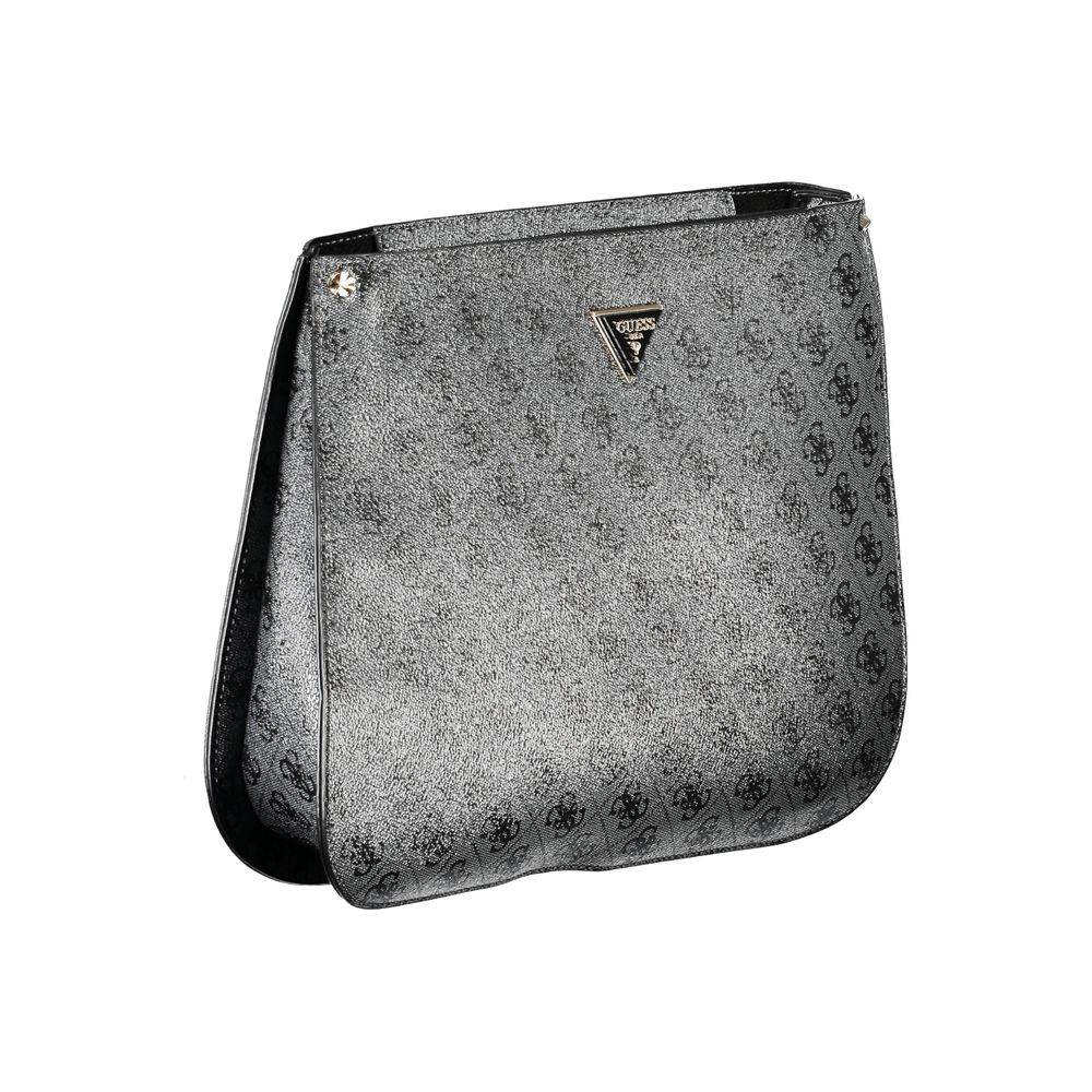Guess Jeans Black Polyethylene Handbag - Hilstor