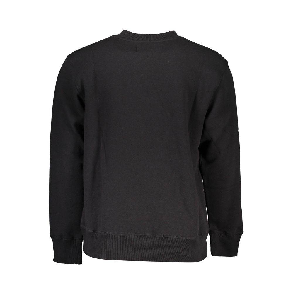 Calvin Klein Black Cotton Men Sweater - Hilstor