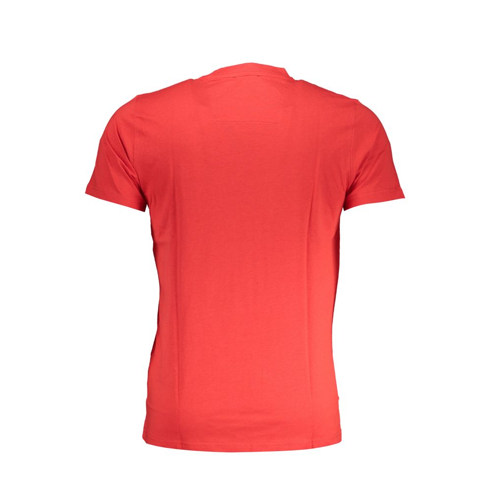 Cavalli klasse rød bomuld T-shirt