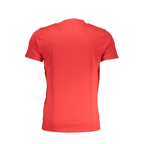 Cavalli klasse rød bomuld T-shirt