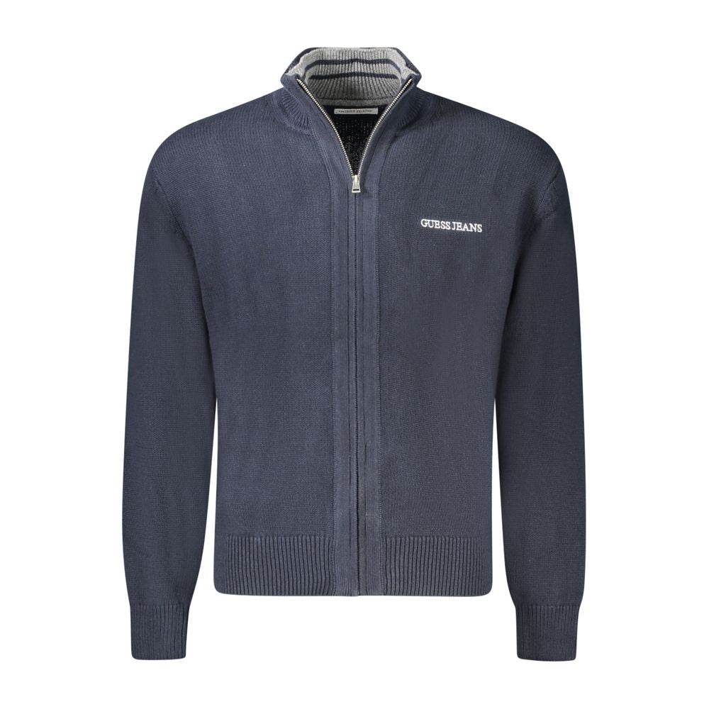 Guess Jeans Blue Cotton Men Sweater - Hilstor