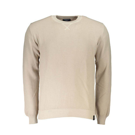 North Sails Beige Cotton Men Sweater - Hilstor