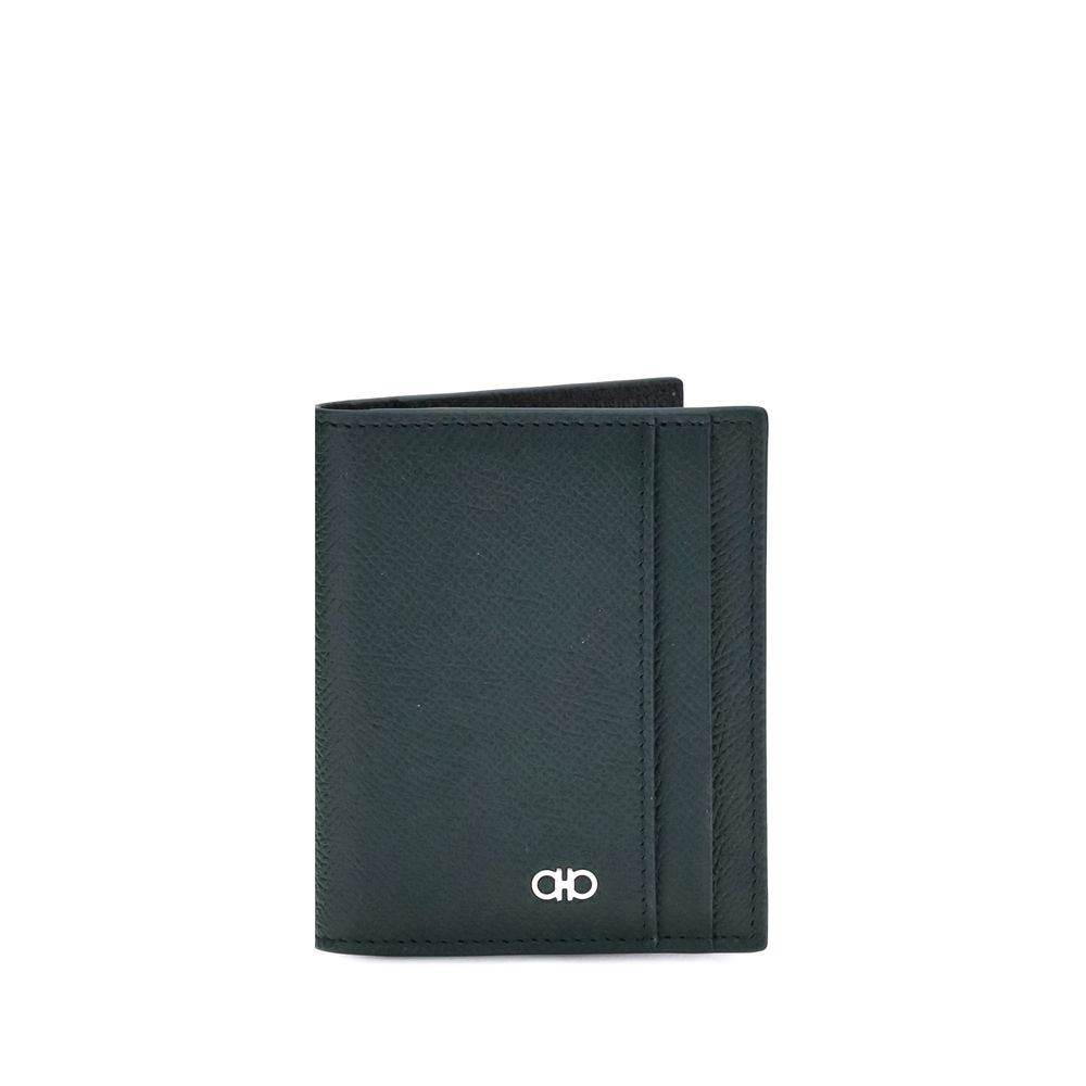 Ferragamo Leather Card Holder - Hilstor