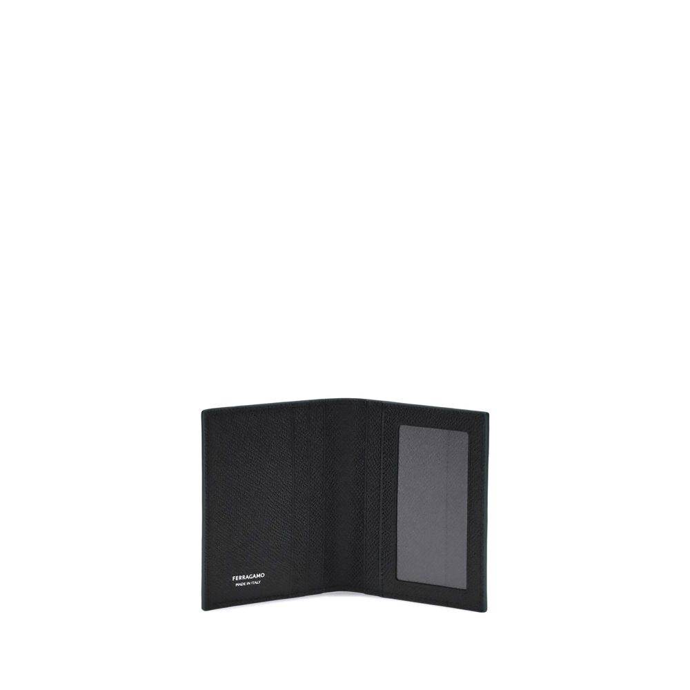 Ferragamo Leather Card Holder - Hilstor