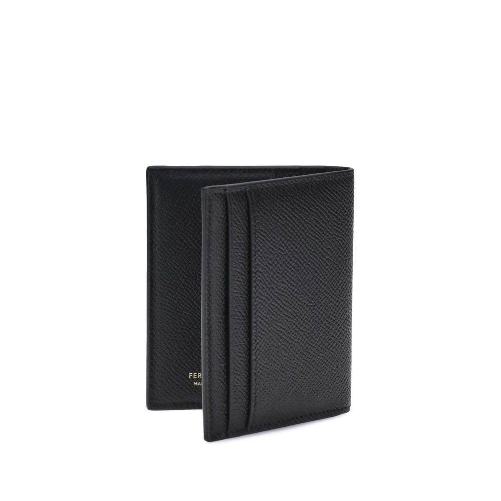 Ferragamo Leather Card Holder - Hilstor