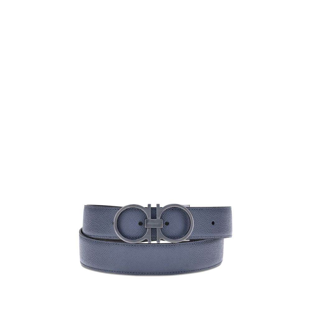 Ferragamo Leather reversible Belt - Hilstor