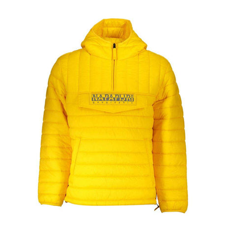 Napapijri Yellow Polyamide Men Jacket - Hilstor