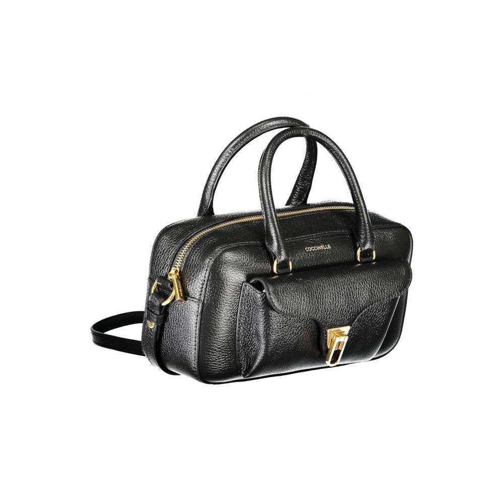 Coccinelle Black Leather Handbag - Hilstor