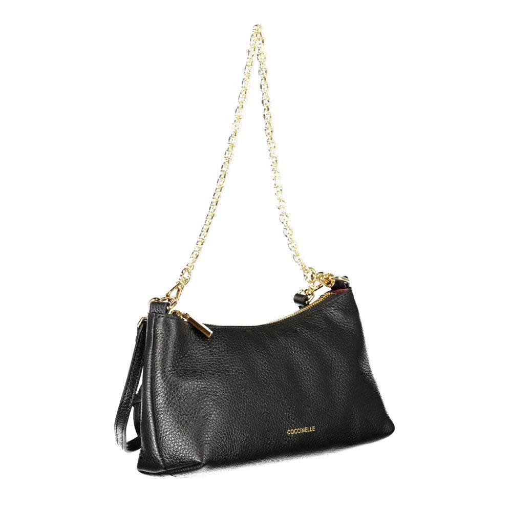 Coccinelle Black Leather Handbag - Hilstor