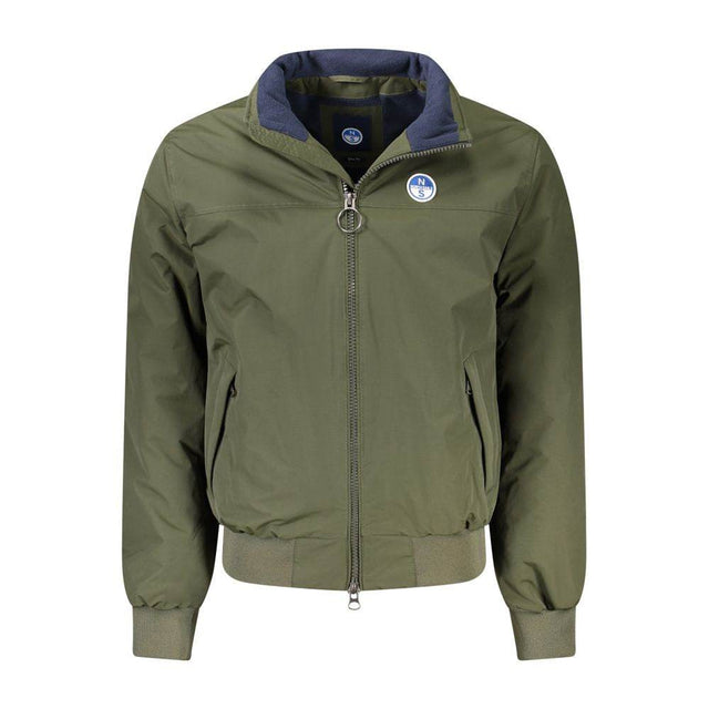 North Sails Green Polyamide Men Jacket - Hilstor