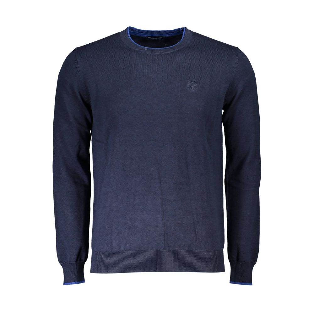 North Sails Blue Cotton Sweater - Hilstor
