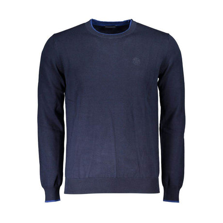 North Sails Blue Cotton Sweater - Hilstor