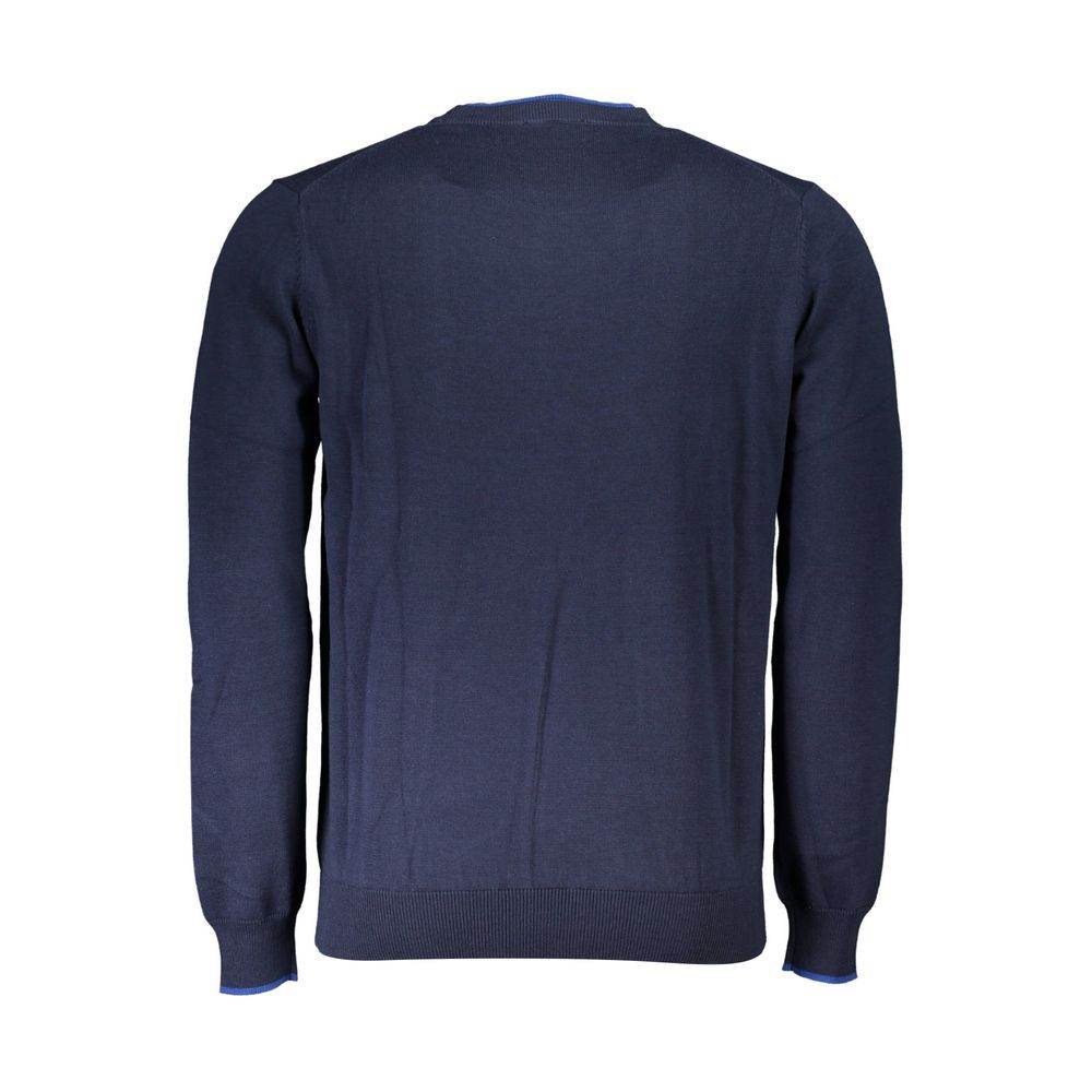 North Sails Blue Cotton Sweater - Hilstor