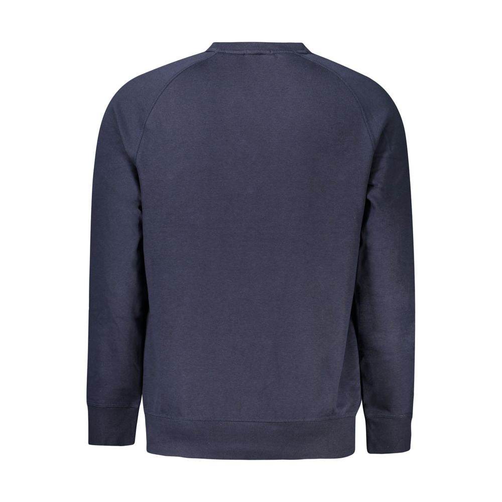 Timberland Blue Cotton Men Sweater - Hilstor