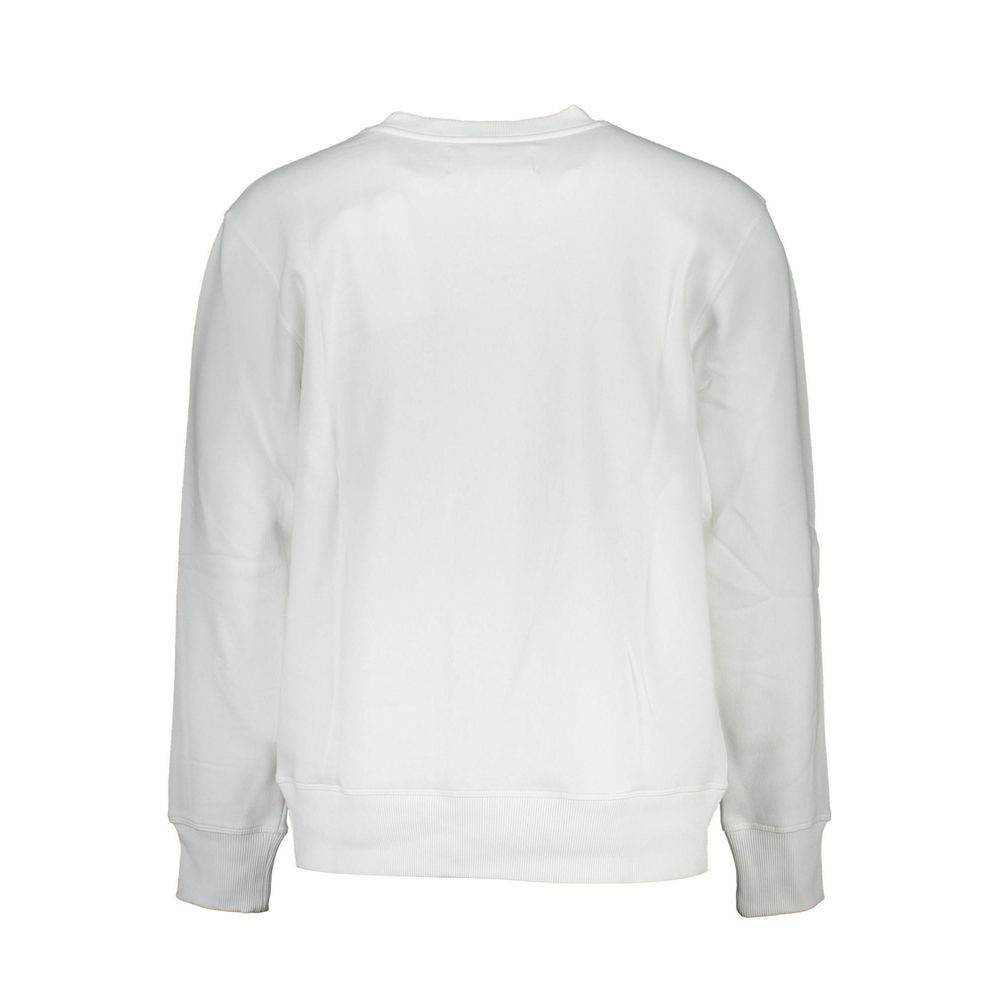 Calvin Klein White Cotton Men Sweater - Hilstor