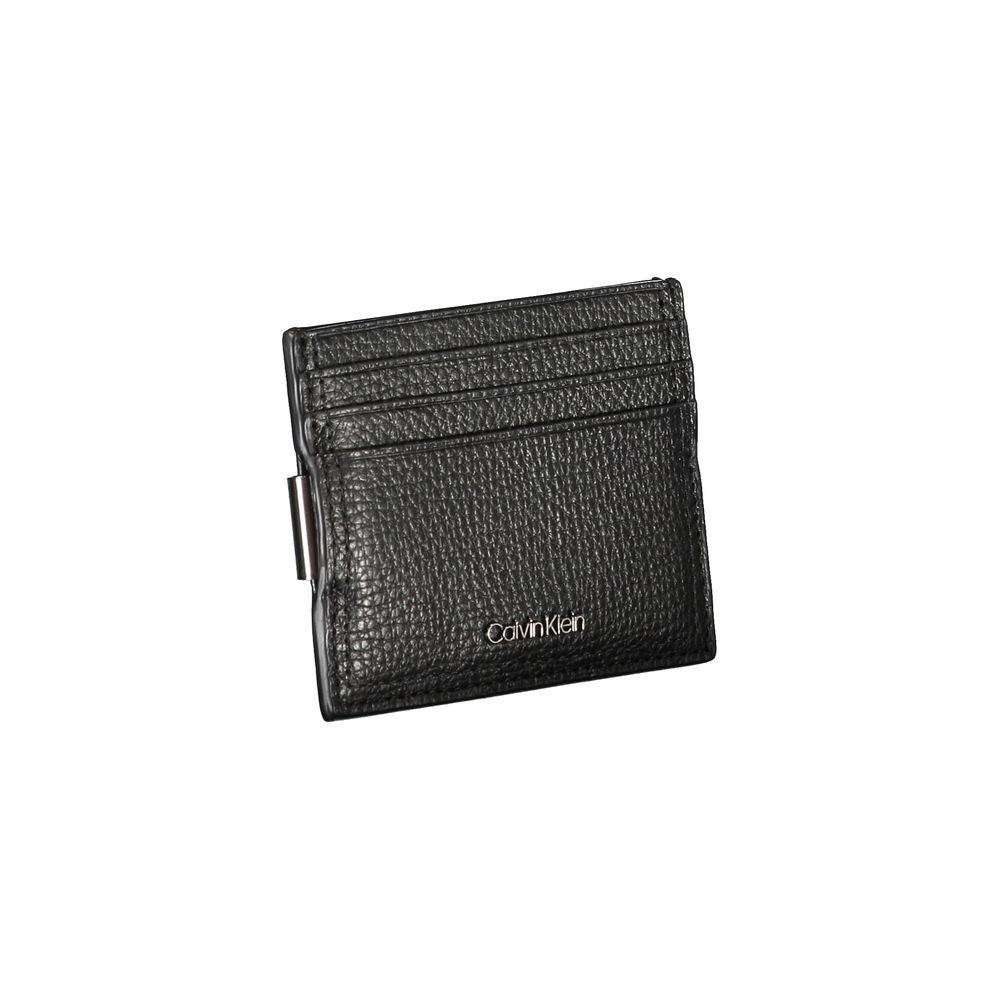 Calvin Klein elegant læderkortholder med pengeklemme