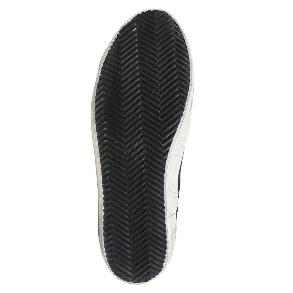 Golden Goose Black Canvas Sneaker - Hilstor
