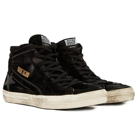 Golden Goose Black Calfskin Sneaker - Hilstor
