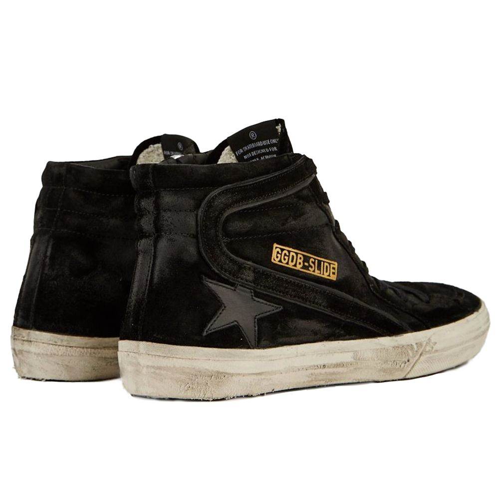 Golden Goose Black Calfskin Sneaker - Hilstor