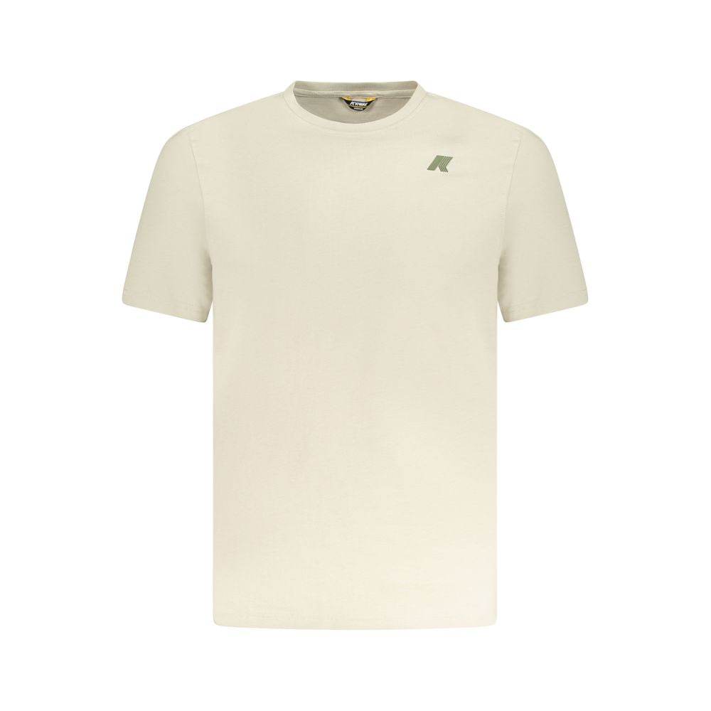 K-WAY Beige Cotton T-Shirt - Hilstor