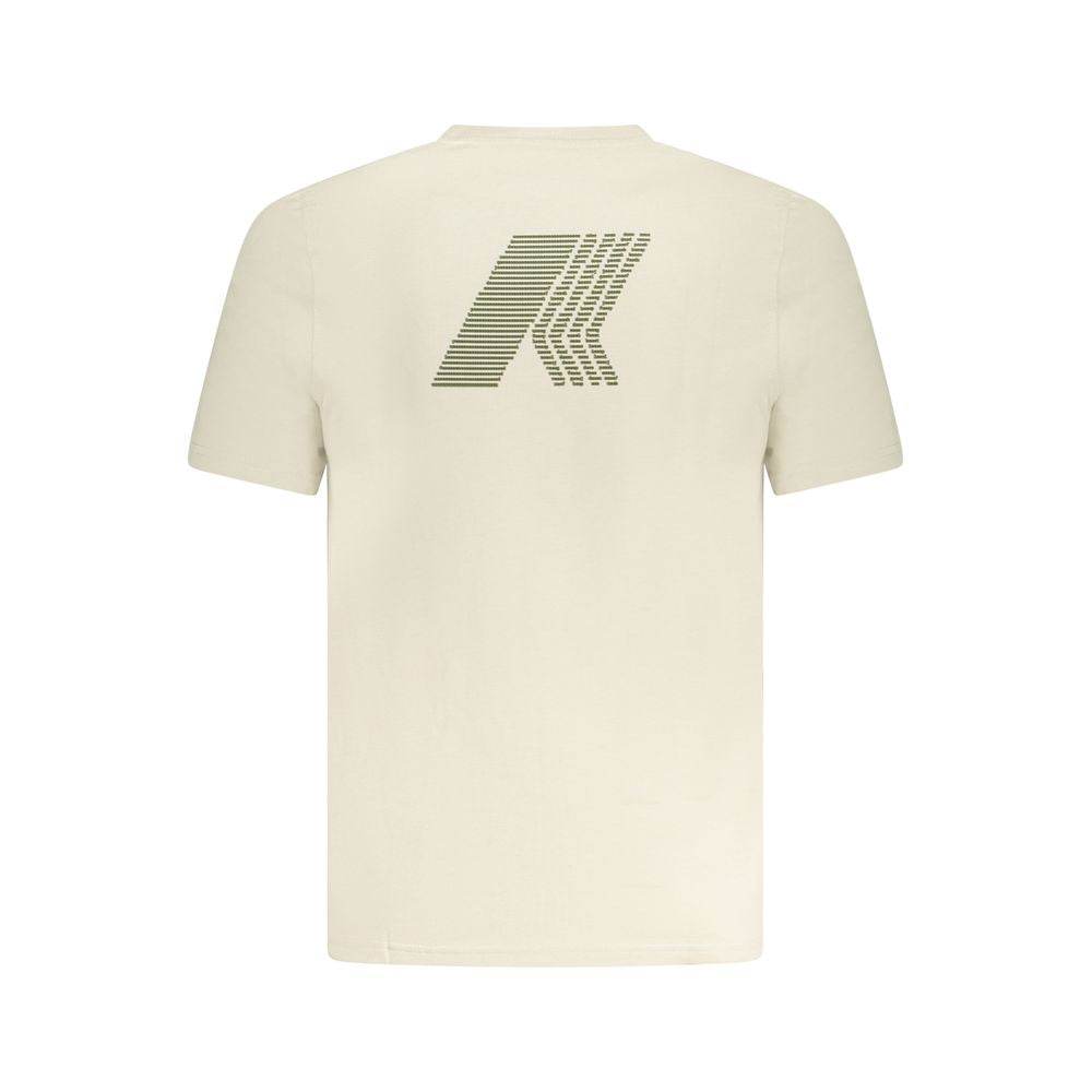 K-WAY Beige Cotton T-Shirt - Hilstor