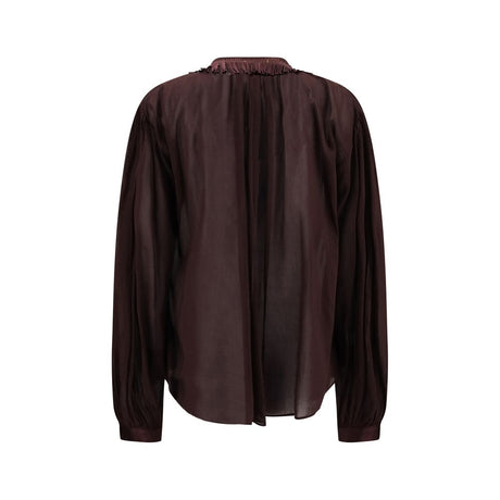 Forte_Forte Shirt with fringed collar