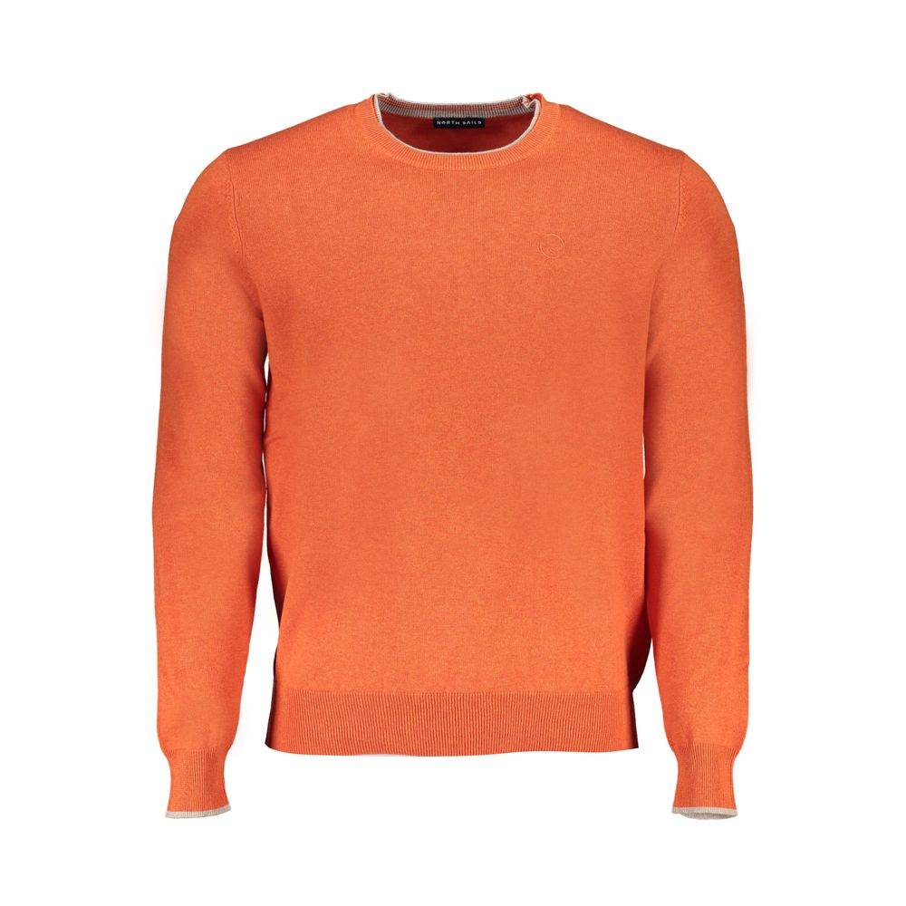 North Sails Orange Cotton Sweater - Hilstor