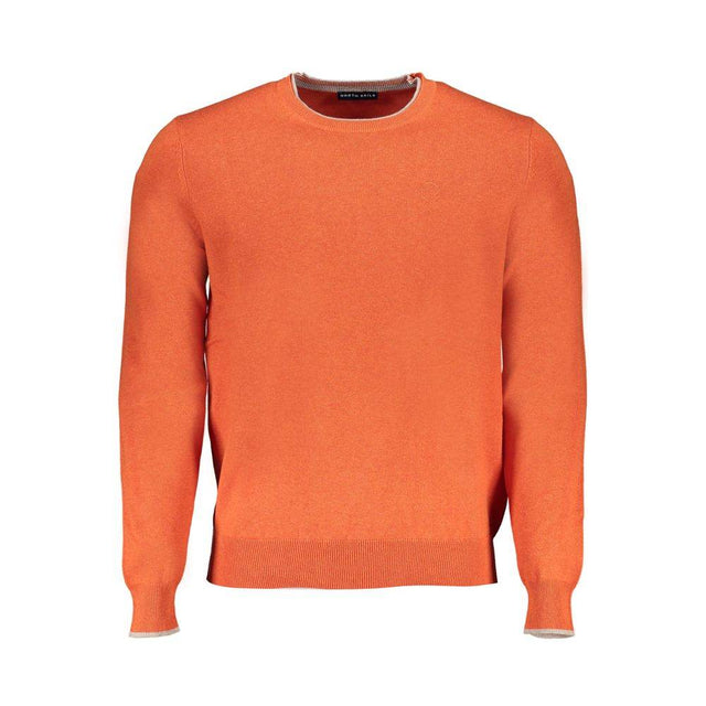 North Sails Orange Cotton Sweater - Hilstor