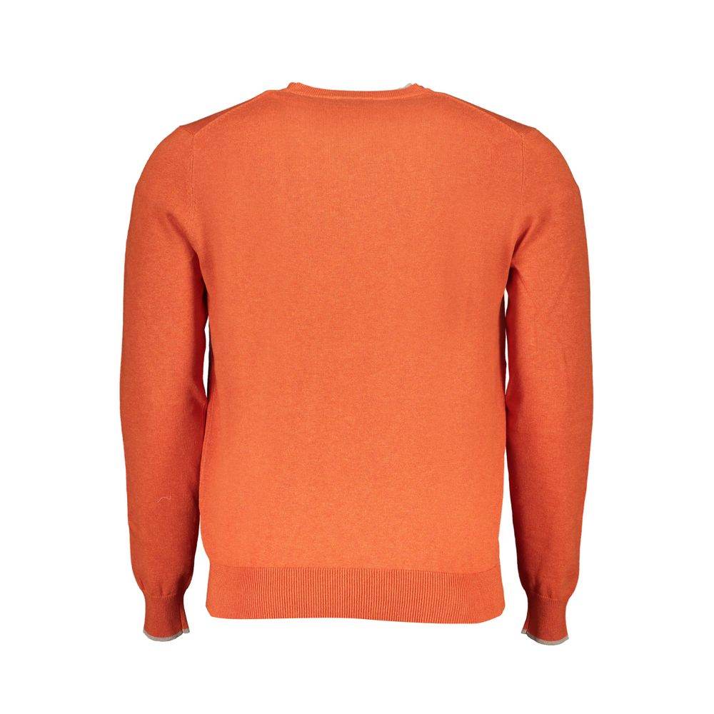 North Sails Orange Cotton Sweater - Hilstor