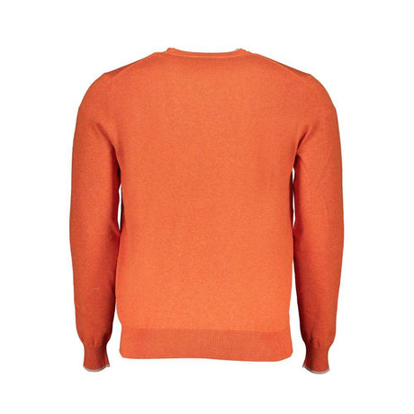 North Sails Orange Cotton Sweater - Hilstor