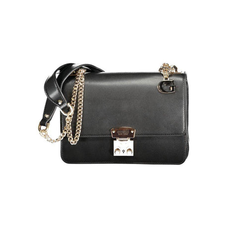 Guess Jeans Black Polyethylene Handbag - Hilstor