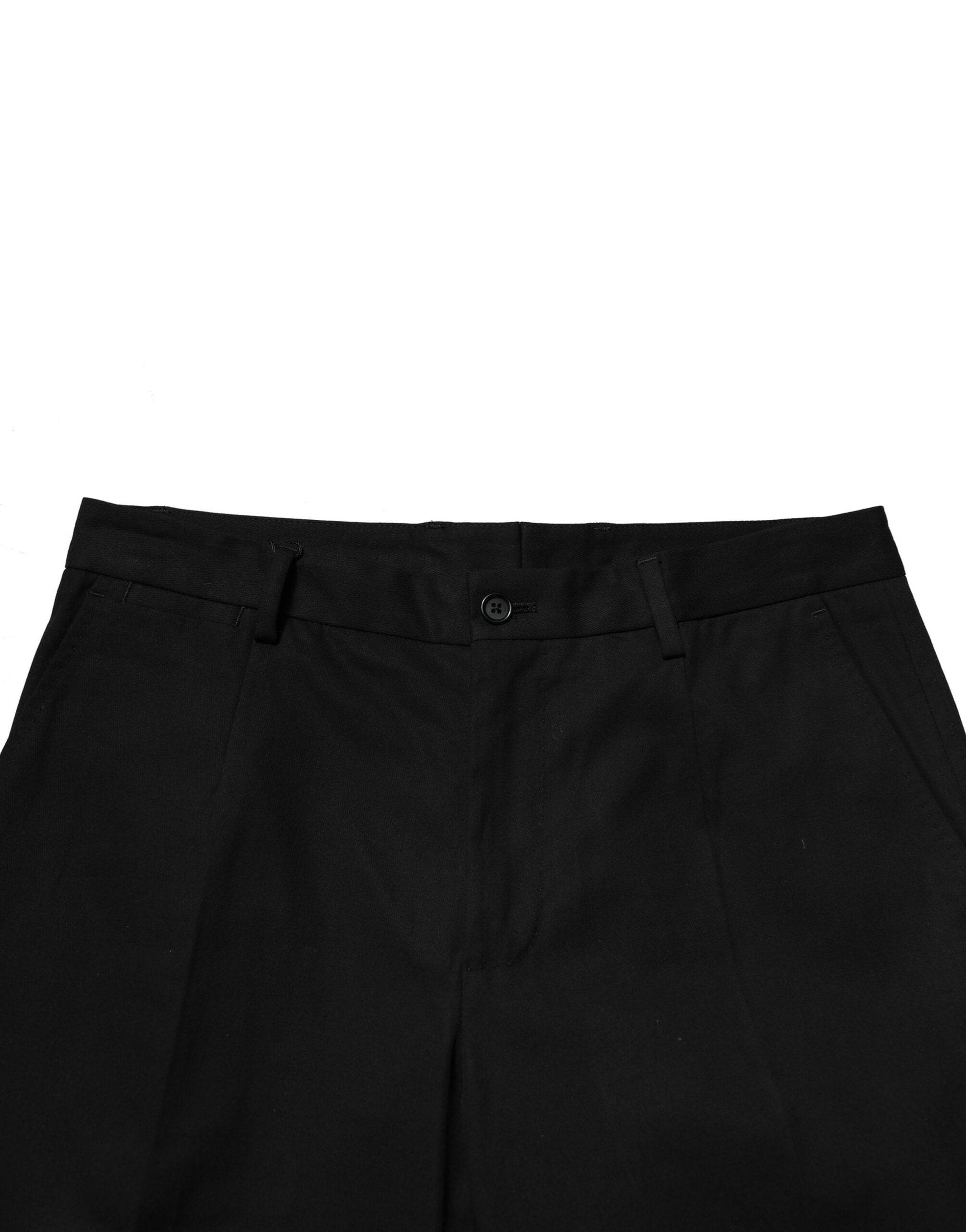 Dolce & Gabbana Black Cotton Cargo Dress Men Pants - Hilstor