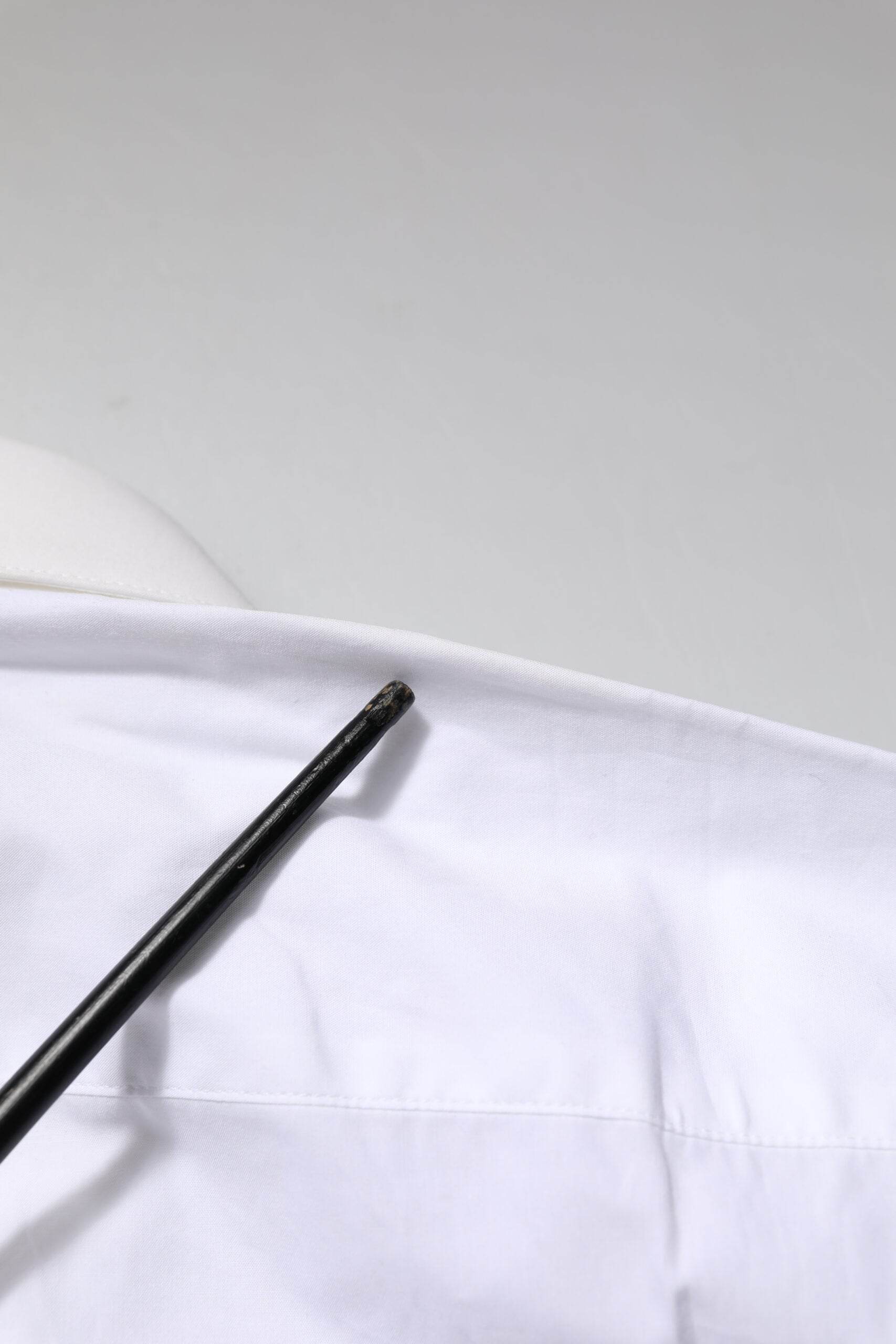 Dolce & Gabbana White GOLD Long Sleeves Dress Formal Shirt - Hilstor