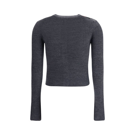 Ganni Check Cardigan