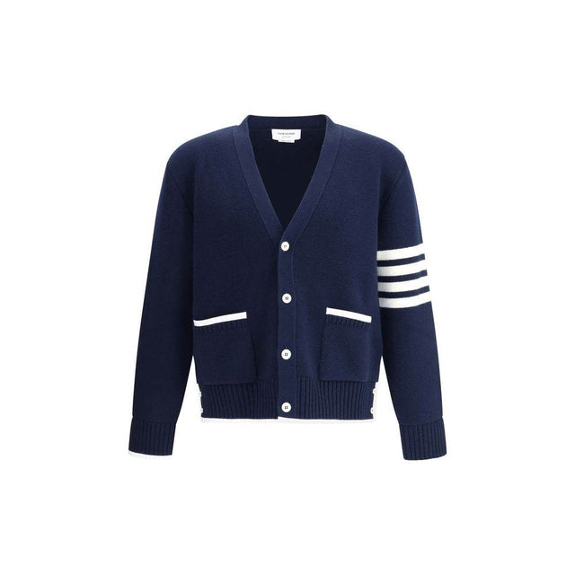 Thom Browne Merino wool Cardigan - Hilstor