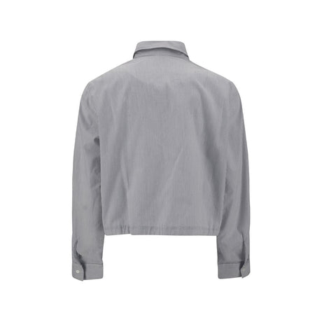 Maison Kitsuné Cropped striped Shirt